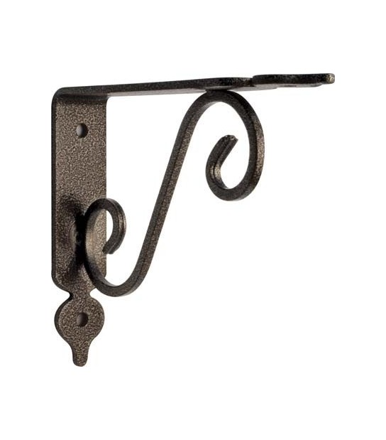 Bolis Italia Reggimensola Toscania Bolis Acciaio Verniciato Nero/Rame Mm 140X110