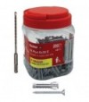 Fischer Tassello Nylon Sx 6S Plus Vite Tsp Propack Fischer Cf:Pz 200 + 1 Punta Sds Plus Mm 6