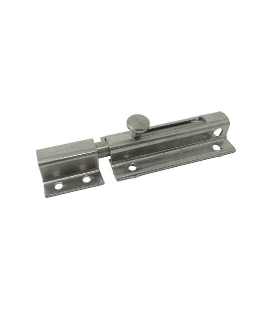 Ibfm Catenaccio Portalucchetto Tondo 15/I Ibfm Acciaio Inox Piastra Mm 33 Cm 9/15