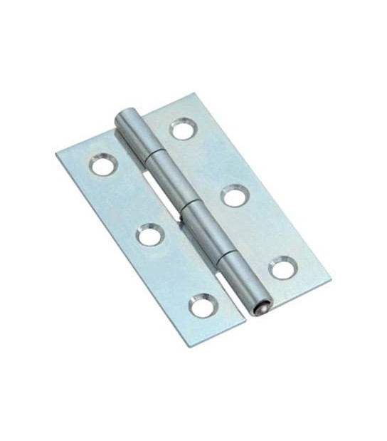 Valtoce Cerniera Stretta 323 Valtoce Acciaio Zincato Perno Fisso Mm 80X45X1,2