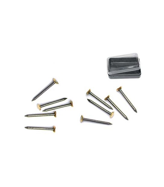 Chiodo Testa Ottone Pronty Acciaio Mm 30 Cf:Pz 15