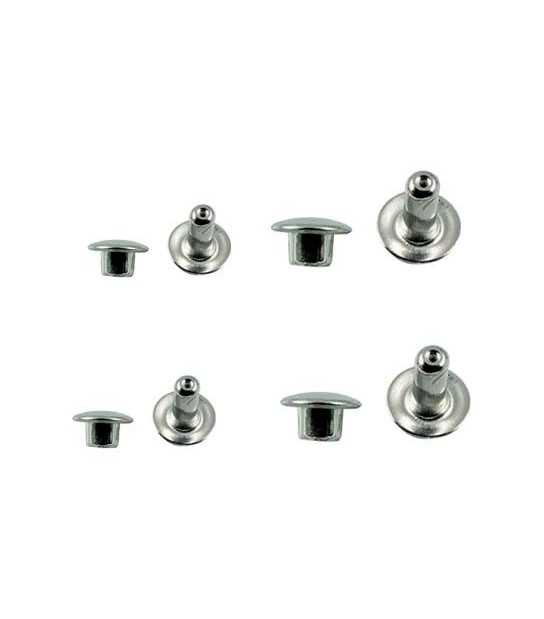 Rivetto Maschio Femmina Pronty Acciaio Nichelato 036 Cf:Pz 15