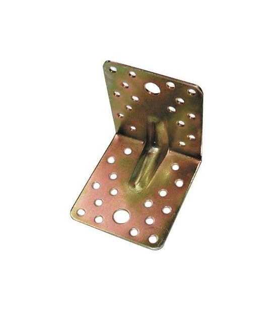 Minutex Giunzione Gazebo Pesante Angolare 794 Zincata Gialla S.Mm 3,0 Mm 100X100X90