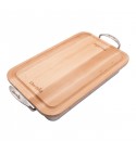 Char-Broil Vassoio con Tagliere in legno 23 x 36 cm