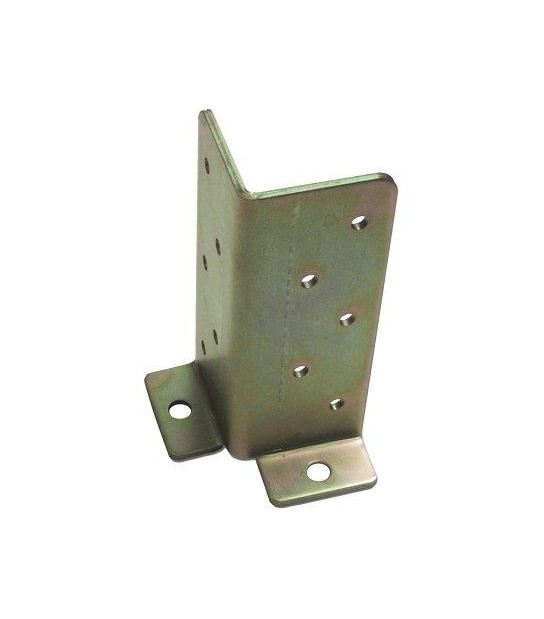 Minutex Supporto Gazebo Quadro Registrabile 951 Zincato Giallo S.Mm 3,0 Mm 45X45X130