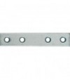 Lastrina 4 Fori Dritta Zincata S.Mm 2,0 Cm 6X1,5