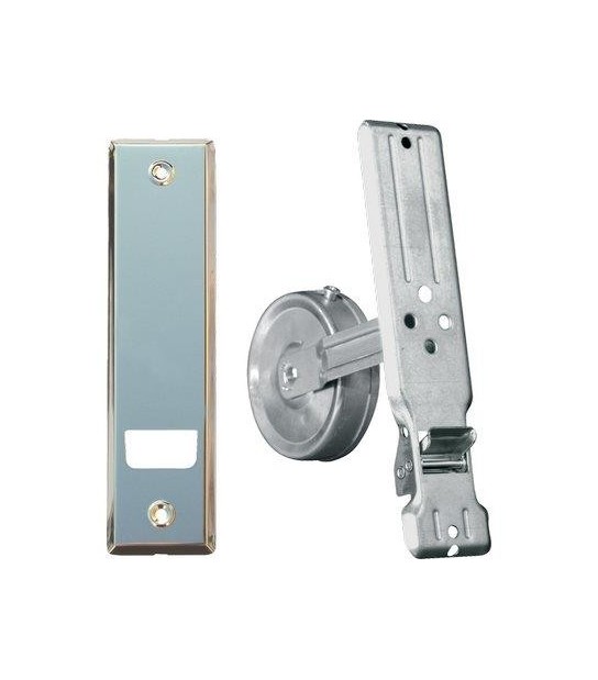 Avvolgitore Incasso + Placca Inox Zincato I.Mm 165 Mt 8