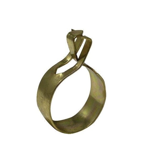 Anello Autoplissettante X Scorritenda Acciaio Ottonato Cf:Pz 10 D.Mm 26