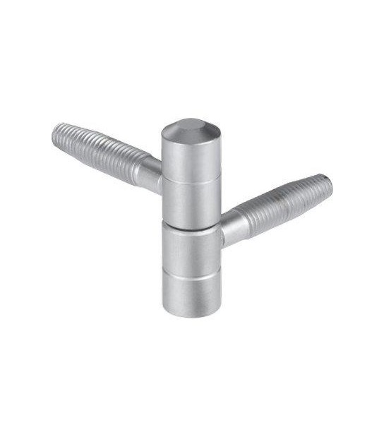 Agb Cerniera Tipo Anuba 119 Agb Acciaio Cromato Opaco Mm14