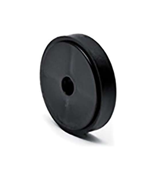 Spessore X Fermapersiane Automatico Grillo Plastica Nera Diamentro Mm 39 Spessore Mm 7,5