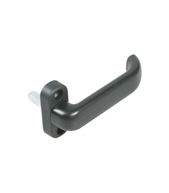 Ibfm Mezza Maniglia X Serramenti Resina Nera Q8