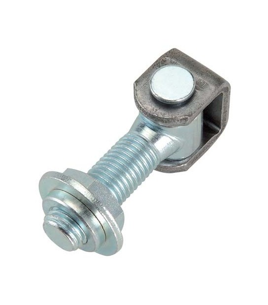 Combi Cardine A Saldare Cavallotto + Rondella 375 Combi Zincato Regolabile M20