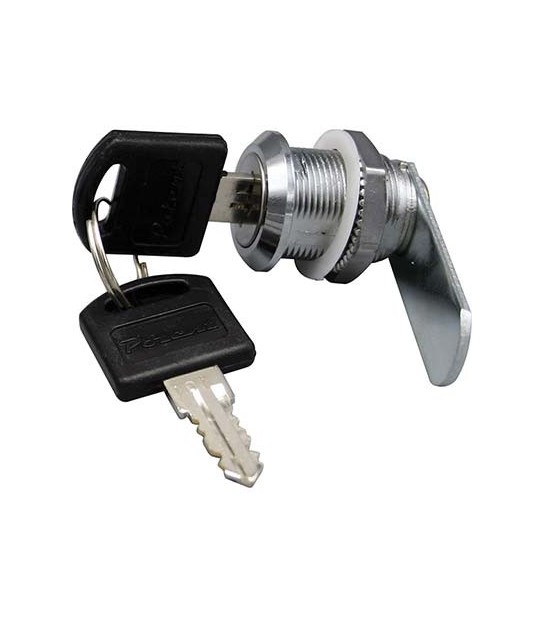 Potent Serratura A Cilindro 6000 Leva Dritta Acciaio Cromato F.Mm 19 L.Mm 16