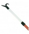 Asta Prendiabiti Telescopica Acciaio Plasticato H Cm 80/150