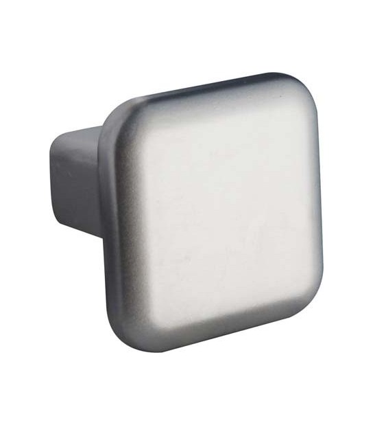 Metalstyle Pomolo Zama Quadro 2303 Metalstyle Cromo Opaco Mm 20X20