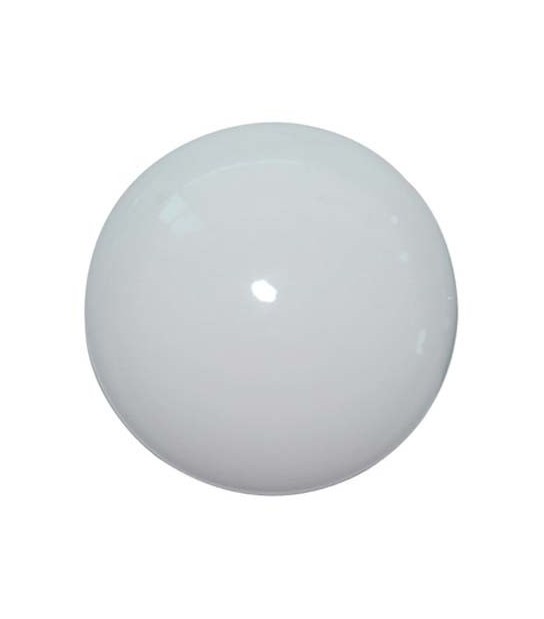 Pomolo Legno Liscio Laccato Bianco + Vite Mm 20/30X30