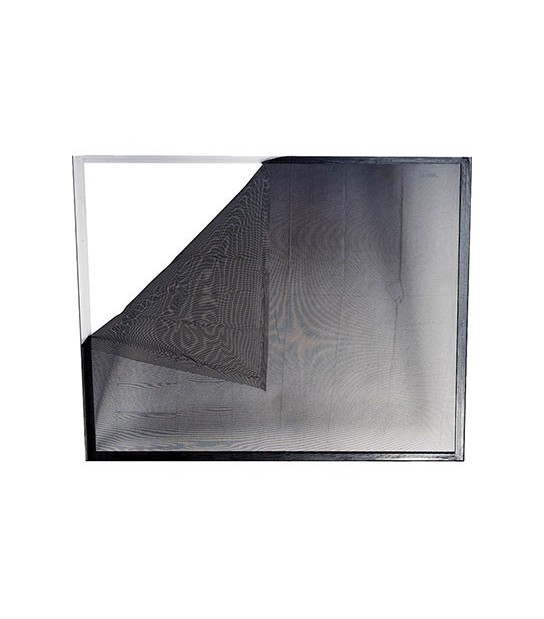 Irs Zanzariera Finestra A Strappo Ecco Irs Poliestere Nero Cm 150 H.Cm 300