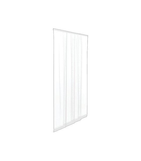 Irs Zanzariera Porta Ecco Strip A Strisce Irs Poliestere Bianco Cm 140 H.Cm 240
