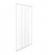 Irs Zanzariera Porta Ecco Strip A Strisce Irs Poliestere Bianco Cm 140 H.Cm 240