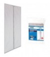 Irs Zanzariera Porta Ecco Magnet Irs Poliestere Grigio Pannelli 2 Cm 140 H.Cm 240