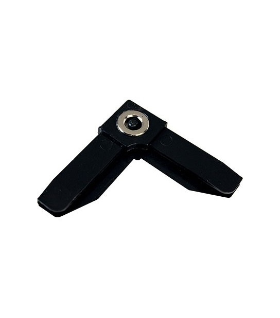 Sangiorgio Angolo Profilo Zanzariera Linea C Sangiorgio Magnetico Plastica Nera