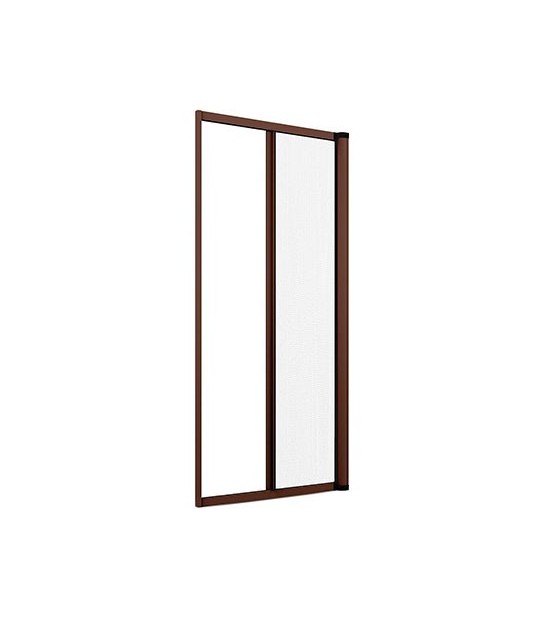 Effe Zanzariera Kit Porta Effe Marrone Ral 8017 Fibra Vetro/Pvc Cm 150 H.Cm 250
