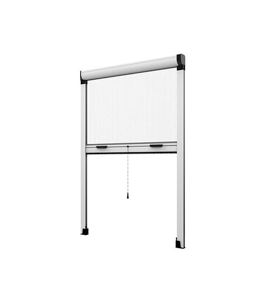 Effe Zanzariera Kit Finestra Effe Bianco Ral 9010 Fibra Vetro/Pvc Cm 120 H.Cm 170