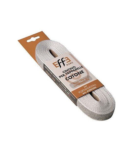 Effe Cintino Avvolgibili Cotone Avana/Grigio Mm 22 Gr/Mt 18 Mt 7