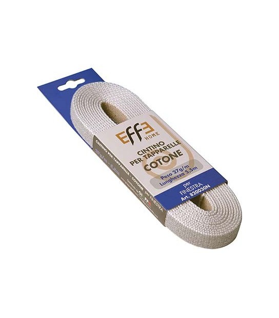 Effe Cintino Avvolgibili Cotone Avana/Grigio Mm 22 Gr/Mt 27 Mt 5,5