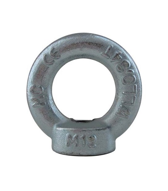 Hand Golfare Femmina Zincato Din582 M10 O.Mm 25