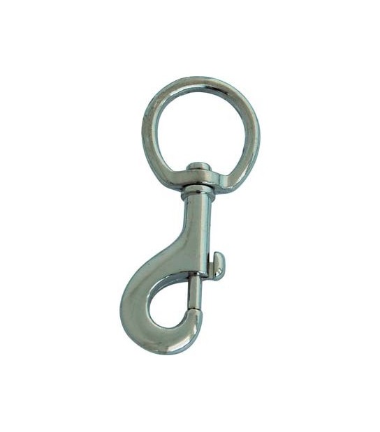 Hand Moschettone Redine Ottone Nichelato + Girello L.Mm 121+1"1/4