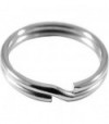 Anello Portachiave Acciaio Nichelato Mm 25 Cf:Pz 200