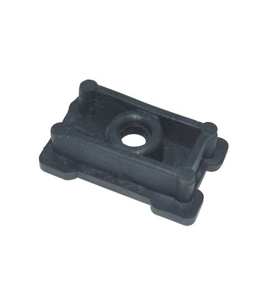 Prometal Puntale X Asta Metallica A Gancio Prometal Pe Nero