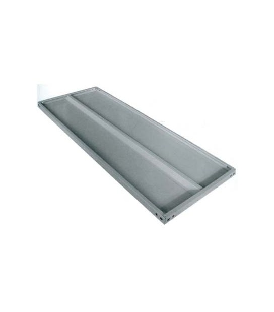 Prometal Ripiano Metallico Rinforzo Singolo Prometal Acciaio Vern Grigio Cm 100X40
