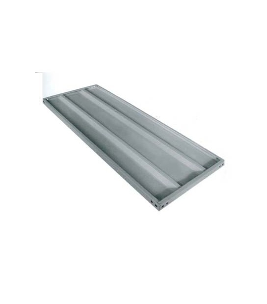 Prometal Ripiano Metallico Rinforzo Doppio Prometal Acciaio Vern Grigio Cm 120X50