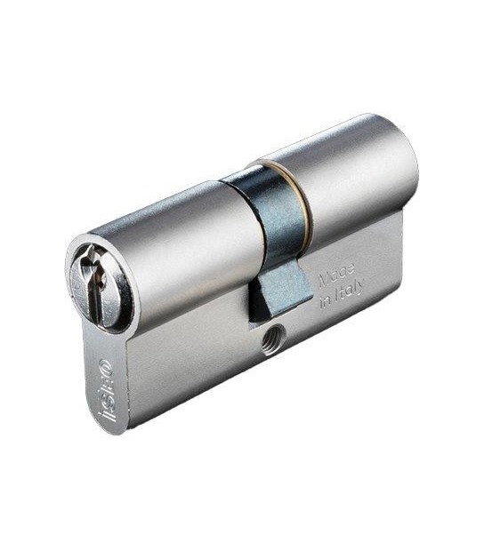Iseo Cilindro Sagomato 82099 Iseo Ottone Nichelato Chiavi 3 Camma Din Mm 80 35+45