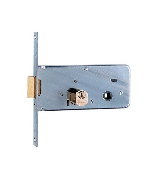 Iseo Serratura Metallo Infilare 712 Iseo B.Q Zinc F.Mm 16 C.Sfacc M2+Scr H.Mm 64 E.Mm 60