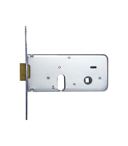 Iseo Serratura Metallo Infilare 710 Iseo B.Q Zinc F.Mm 16 C.Ovale M2+Scr H.Mm 64 E.Mm 60
