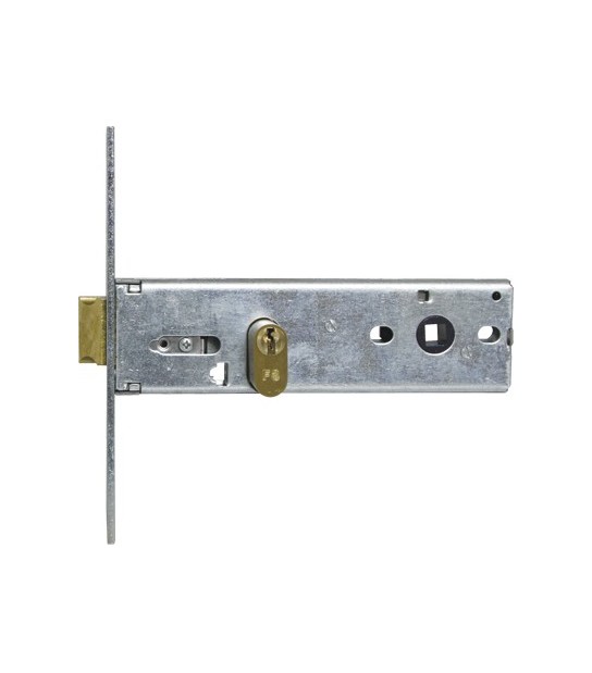 Iseo Serratura Metallo Infilare 7042S Iseo B.Q Zinc F.Mm 20 F.Ovale M2+Scr H.Mm 44 E.Mm 80