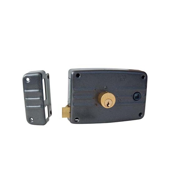 Iseo Serratura Legno Applicare 486603 Iseo C.Tondo Fisso M3+Scr+Q8 E.Mm 60 Sx