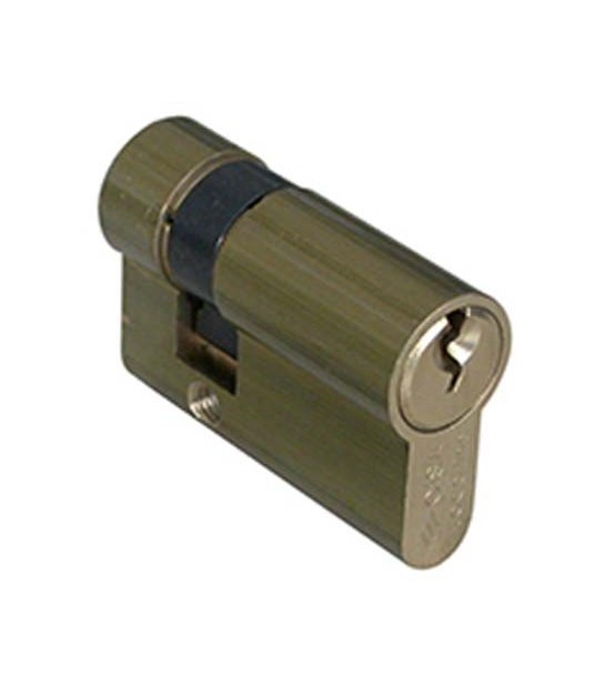 Logo Cisa Mezzo Cilindro Sagomato 08031 Logo Ottone Chiavi 3 Mm 40 30+10