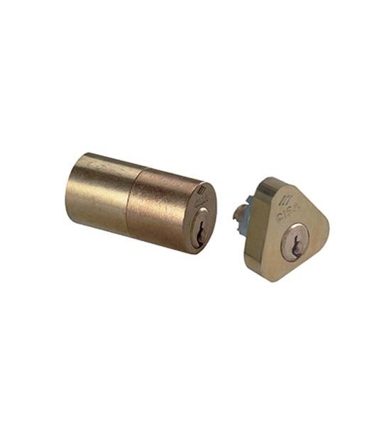 Cisa Coppia Cilindri Esterni 02110 Cisa Ottone Chiavi 3 X 11731