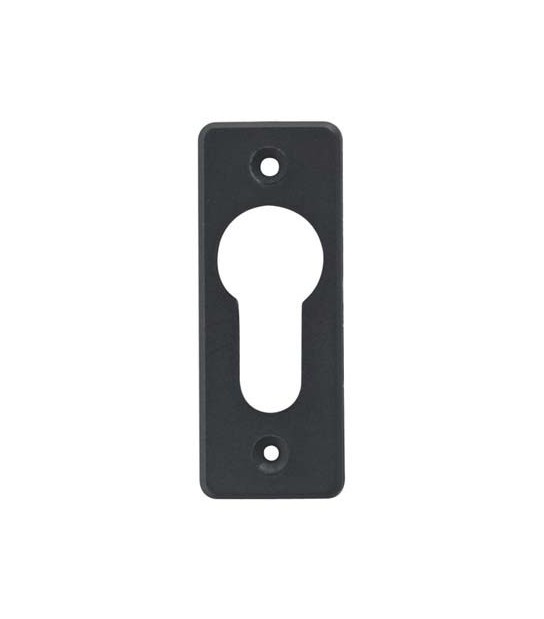 Cisa Mostrina Rettangolare Foro Sagomato 06012 01 Cisa Nylon Nero Mm 60X23