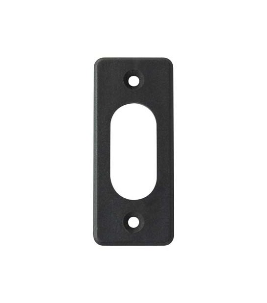 Cisa Mostrina Rettangolare Foro Ovale 06027 Cisa Nylon Nero Mm 54X23