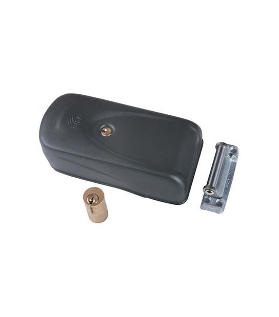 Cisa Serratura Metallo Applicare Elettrika 1A721 Cisa Zincata C.Tondo Fisso E.Mm 50/80 Dx/Sx