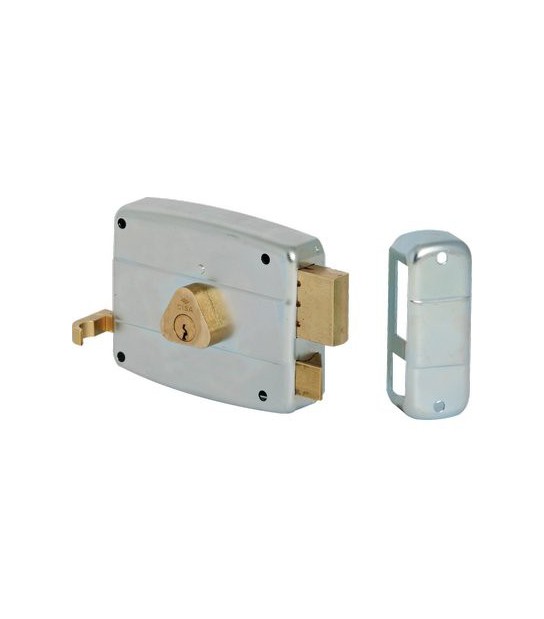 Cisa Serratura Legno Applicare 50521 Cisa C.Tondo Fisso M2+Tirante E.Mm 60 Dx