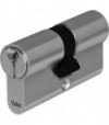 Cilindro Sagomato Y500 Yale Ottone Nichelato Chiavi 3 Camma Din Mm 54 27+27