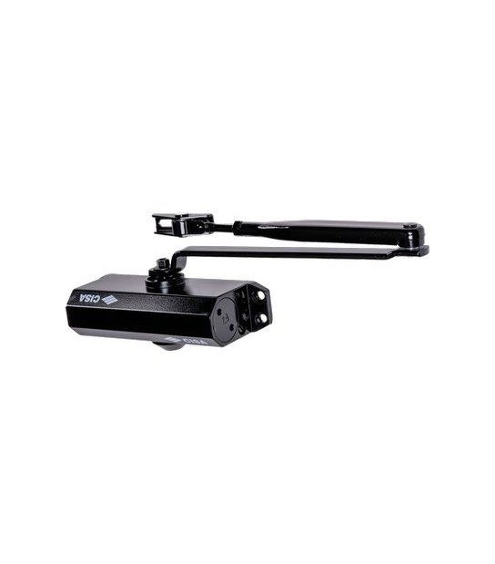 Cisa Chiudiporta Oleodinamico 604 Cisa Vern Nero Forza 2/4