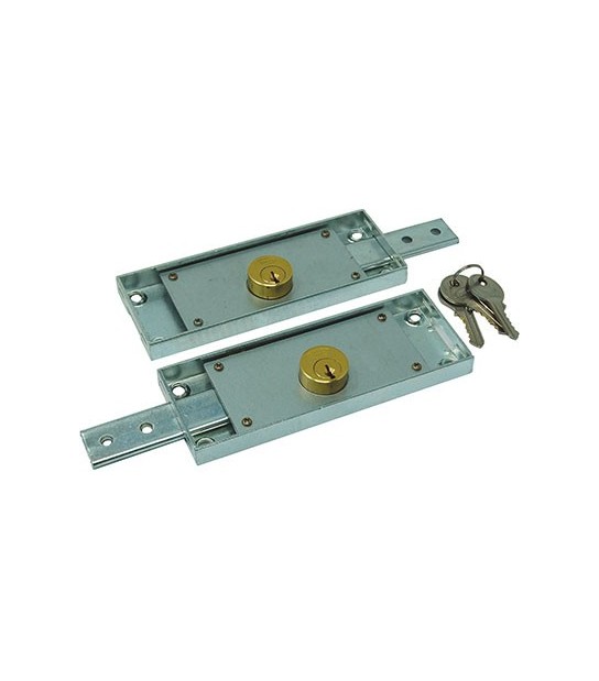 Potent Serratura Serranda Applicare C1625 Potent C.Tondo Fisso Laterale Dx+Sx C.Diritto Cf:Pz 2