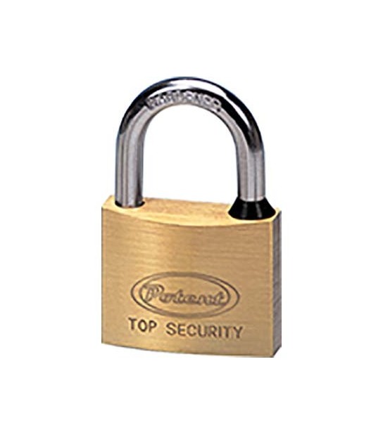 Potent Lucchetto 2700 Potent Ottone Arco Cromato Chiavi 2 Mm 40